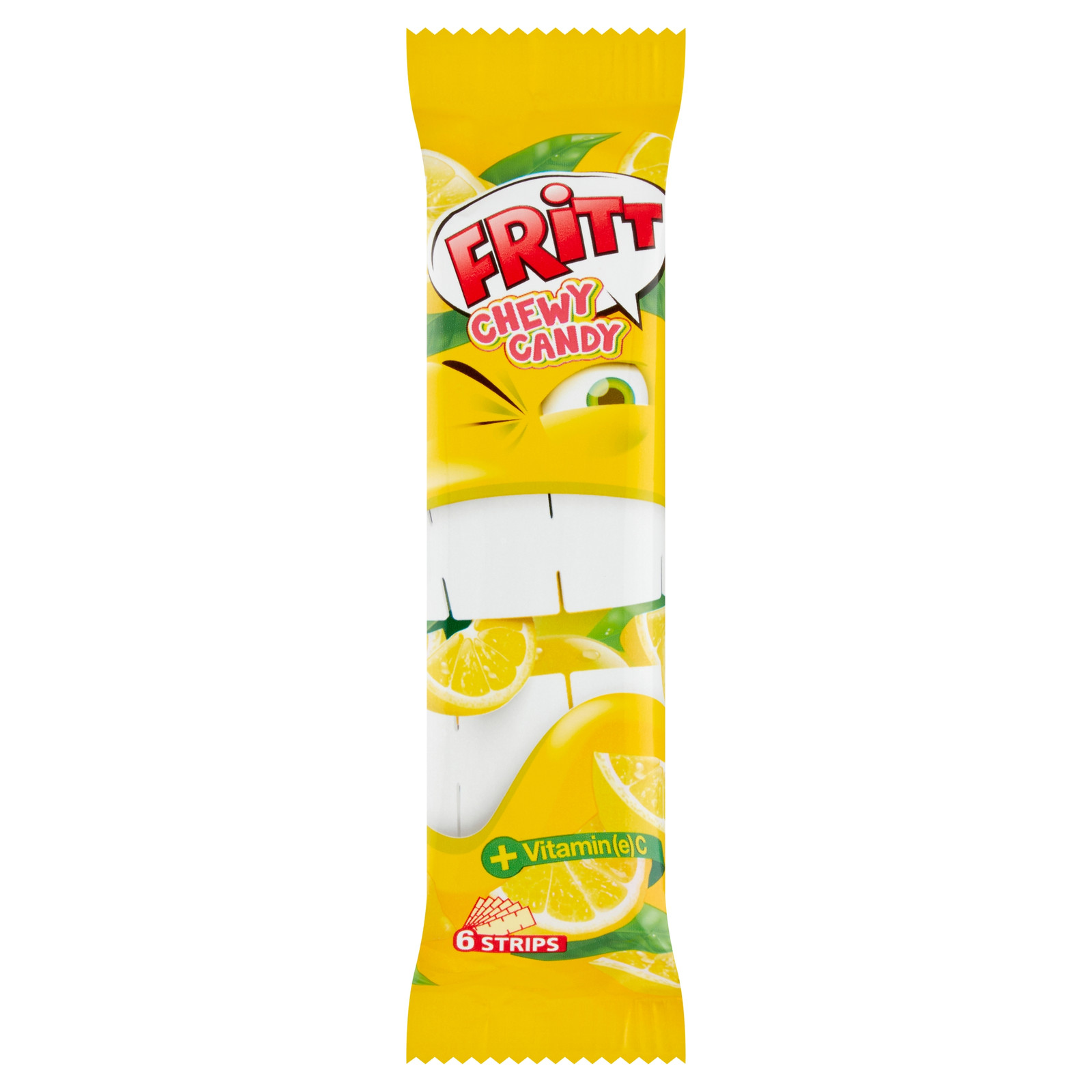 Fritt Gumy rozpuszczalne z witaminą C smak cytryna 6 szt.