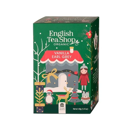 English Tea Shop, BIO Herbata Vanilla Earl Grey, możliwość wpisania dedykacji, 20 saszetek