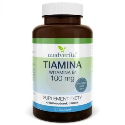 Medverita Tiamina witamina B1 100 mg 120 K
