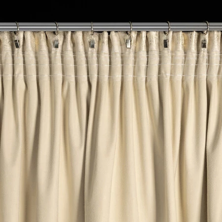 ZASŁONA GOTOWA RENIA NA TAŚMIE 140 X 270 CM JASNOBEŻOWY