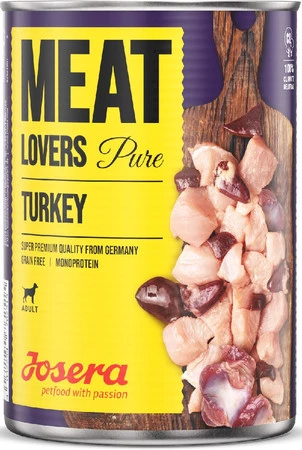 JOSERA Meat Lovers Pure Indyk bez zbóż 400g