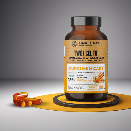 Twój Cel To Curcumin care na wsparcie odporności 60 kaps.