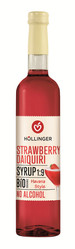 SYROP DO DRINKÓW I KOKTAJLI STRAWBERRY DAIQUIRI BIO 500 ml - HOLLINGER