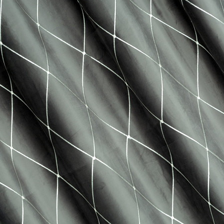 ZASŁONA DEKORACYJNA PIERRE CARDIN MARGO 140 X 250 CM JASNOSZARY