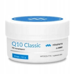 Mito-pharma Dr. Enzmann MSE Koenzym Q10 Classic w postaci ubichinonu 30 kaps. KRÓTKA DATA 2026-07-26