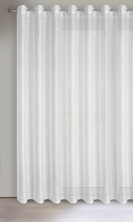 FIRANA GOTOWA SIBEL 300 X 250 CM BIAŁY