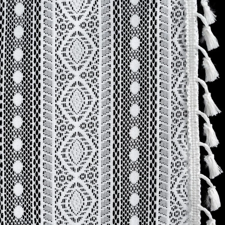 ZASŁONA GOTOWA ADORA NA TAŚMIE 140 X 270 CM BIAŁY