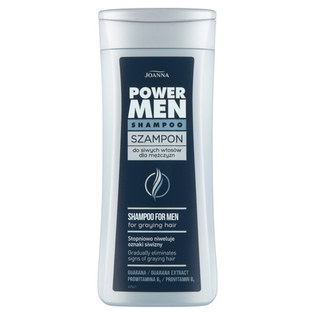 Power Hair szampon do siwych włosów dla mężczyzn 200ml