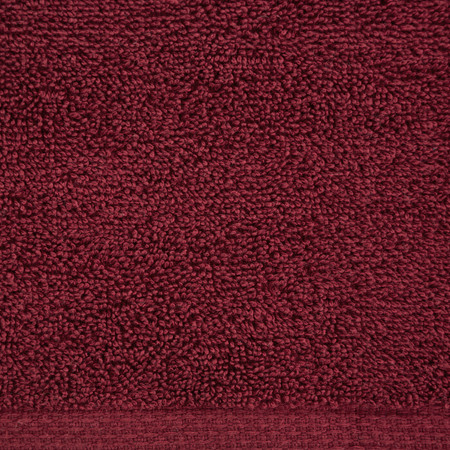 Ręcznik Gładki1 (34), 50 x 90 cm, Bordowy