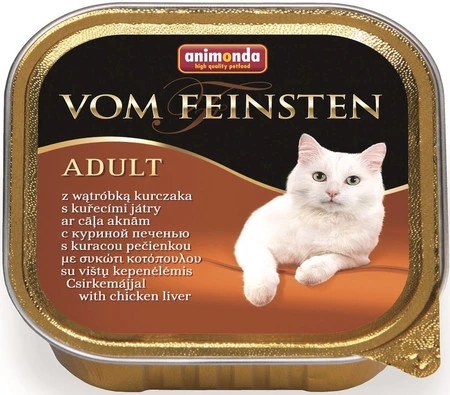 ANIMONDA Vom Feinsten Cat ADULT Wątróbka drobiowa 100g