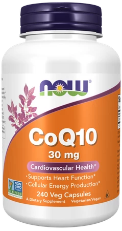 NOW FOODS CoQ10 30 mg (240 kaps.)