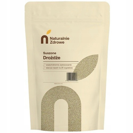 Naturalnie Zdrowe Drożdże Piekarskie Suche 100g