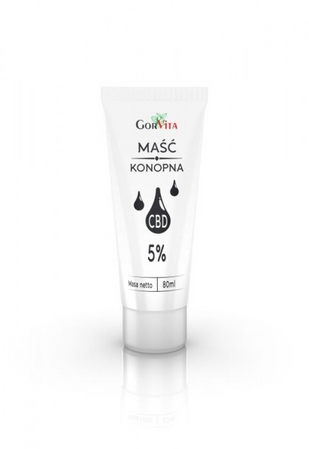 GORVITA Maść konopna CBD 5% 80ml
