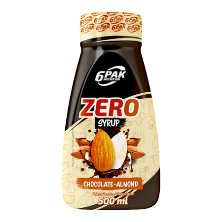 6PAK SYRUP ZERO 500ml CHOCOLATE-ALMOND