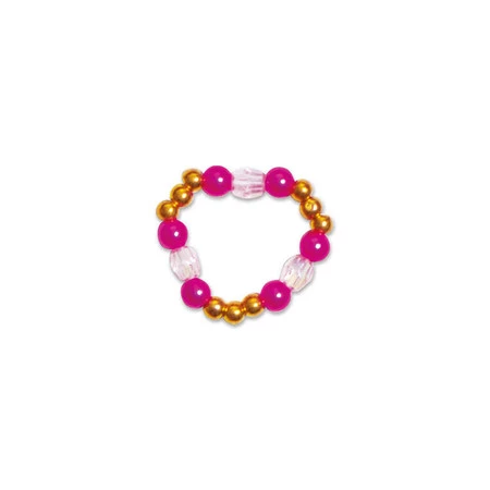 Janod Zestaw kreatywny do tworzenia biżuterii Pierścionki z koralików 7+