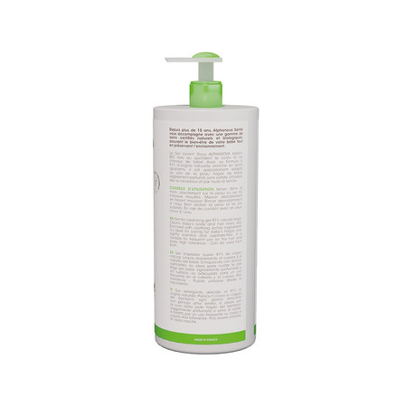Alphanova Bebe Bio, Delikatny żel myjący dla niemowląt 2 w 1, 1000 ml