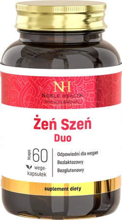 Noble Health Żeń szeń DUO 60 kaps.