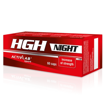 ACTIVLAB HGH NIGHT booster testosteronu 60 kaps.