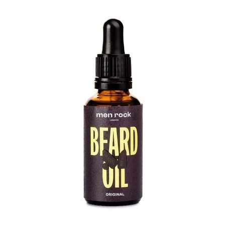 Men Rock  Beard Oil - Original Olejek do brody, 30ml