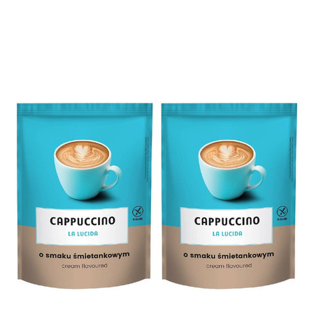 Zestaw: 2x Cappucino o smaku śmietankowym 100 g