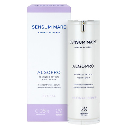 Algopro skoncentrowane serum regenerująco-korygujące z 0.08% retinalem 30ml