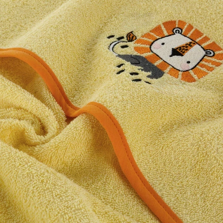 Ręcznik Dziecięcy Baby69 100 x 100 cm, Żółty