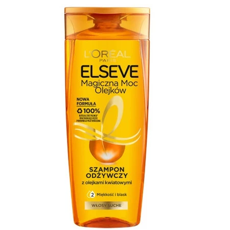 Elseve Magiczna Moc Olejków szampon odżywczy do włosów suchych 400ml