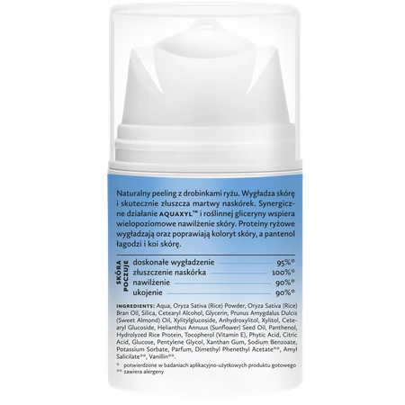 Hagi - Aqua Zone łagodny peeling z drobinkami ryżu 50 ml