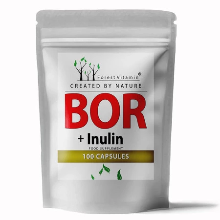 Forest Vitamin Bor + inulina 100 kaps.