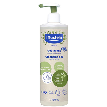 Mustela BIO żel do mycia 400ml
