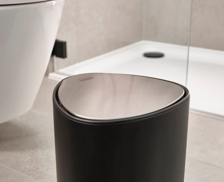 JJ-Kosz łazienkowy 5l. EasyStore czarny mat