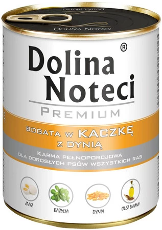 DOLINA NOTECI PREMIUM Kaczka z Dynią 800g