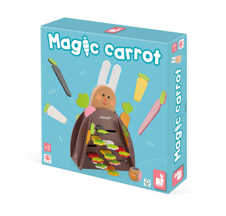 Janod Gra strategiczna Magiczna marchewka 3+