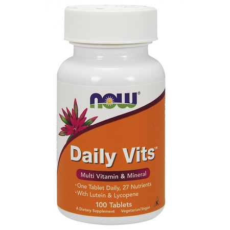 Now - Daily vits witaminy i minerały - 100 tab