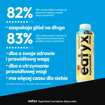 Eatyx Zbilansowany Posiłek W Płynie 300Ml Mango Lactose Free