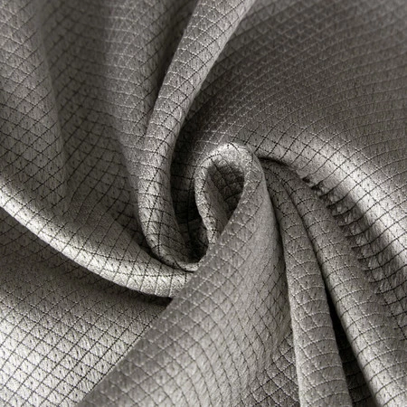 ZASŁONA GOTOWA AMARO 140 X 250 CM SZAROBEŻOWY