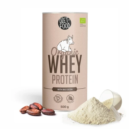Diet-Food Proteina z serwatki z kakao BIO 500 g