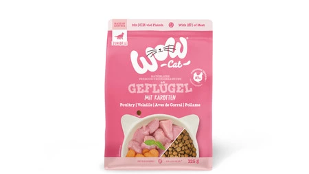 WOW CAT Junior Geflugel - karma z drobiu dla kociąt (325g)