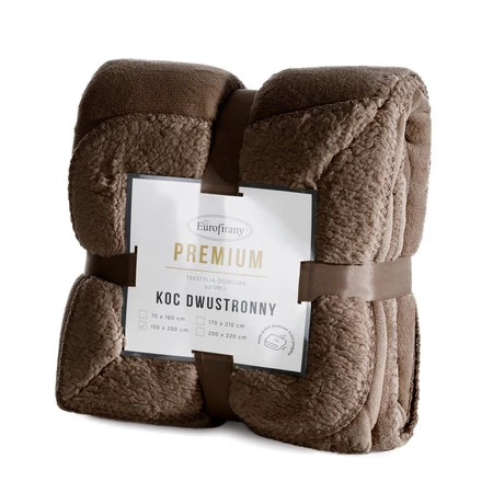 KOC/TEDY/C.BRĄZ 200X220 C.BRĄZ