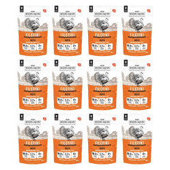 Zestaw 12x Wiejska Zagroda Monoproteinowa Fileciki Indyk - mokra karma dla kota - 85 g