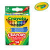Kredki świecowe 24 kolory 0024 Crayola