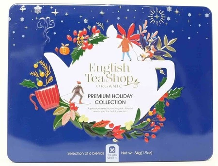 English Tea Shop Zestaw ekologicznych herbat i herbatek - 36 saszetek w 6 różnych smakach