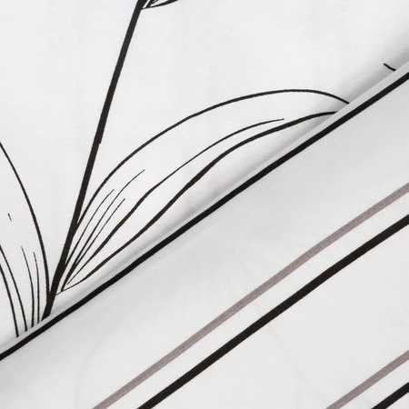 Komplet pościeli satynowej Spring 33, 220 x 200 cm, Biały