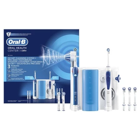 ORAL-B BRAUN ORAL CARE CENTER OC501 IRYGATOR MD20 + SZCZOTECZKA PRO2000  OC501.535.2