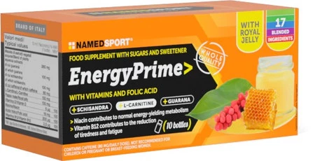 Namedsport Energy Prime odżywka przedtreningowa 10 x 10 ml
