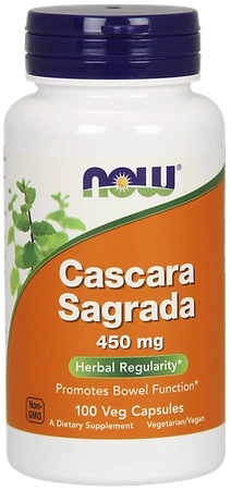 Now - Cascara sagrada - 100 kaps