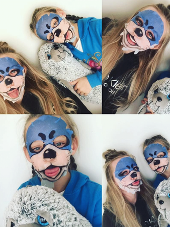 Zestaw 3x Selfie Project, Maska Nawilżająca na Tkaninie #LuckySeal, 15 ml.