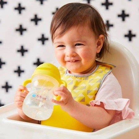 B.BOX BB0050 Bidon ze słomką 240 ml lemon