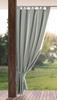 ZASŁONA GOTOWA GARDEN NA SZELKACH 155 X 220 CM SREBRNY