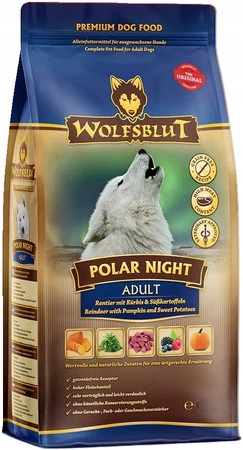 Wolfsblut Polar Night – renifer i bataty – 12,5kg -  bezzbożowa karma dla psów wszystkich ras